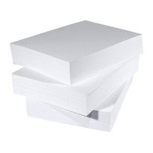 PAPER, COPY, WHITE, 8.5 X 11 20lb 92 Bright