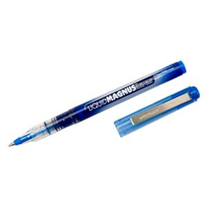 PEN, ROLLERBALL, STICK, LIQUID MAGNUS,  .7MM, BLUE, ABILITYONE, DOZEN