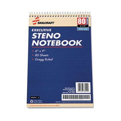 NOTEBOOK, EXECUTIVE STENO, 6