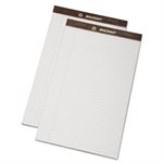 WRITING PAD, LEGAL PAD, 8.5" X 14",  DOUBLE LINE MARGIN RULE, WHITE, 50 SHEETS, DOZEN