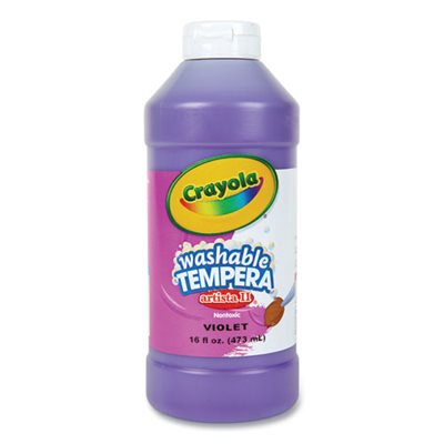 PAINT, CRAYOLA VIOLET TEMPERA PAINT 16 OZ