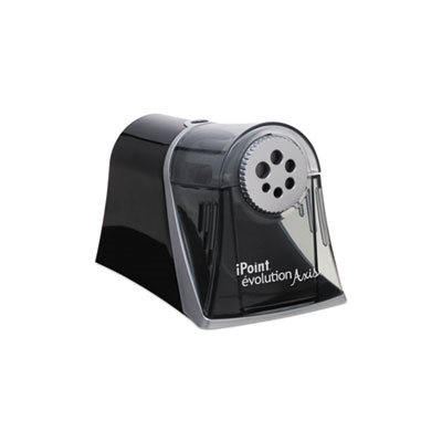 PENCIL SHARPENER, EVOLUTION AXIS, BLACK / SILVER, 5