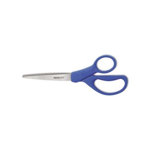 SCISSORS, Preferred Line, Stainless Steel, 8" Long, Blue