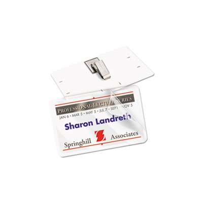 NAME BADGES, Self-Laminating, Laser / Inkjet, Printer, 2.25