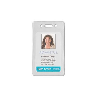 Badge Holder, PROXIMITY, ID, Vertical, 2.375