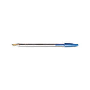 PEN, BALLPOINT, STICK, Cristal, Xtra Smooth, Blue Ink, 1mm, Medium, Dozen