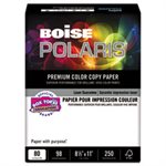 PAPER, COPY, POLARIS, Premium, Color, 80 lb, 98 Bright, 8.5" x 11", White, 250 Sheets