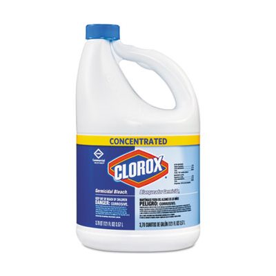 BLEACH, CLOROX, DISINFECTANT, GERMICIDAL, REGULAR, 121OZ