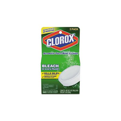 CLEANER, CLOROX, AUTOMATIC, BOWL, 3.5 OZ  TABLETS, 2 / PACK