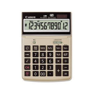 CALCULATOR, DESKTOP, TS1200TG, 12-Digit LCD