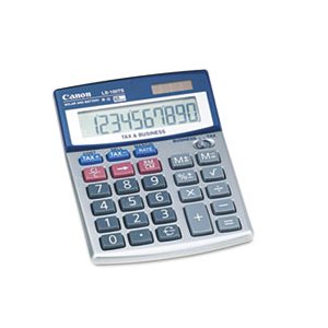 CALCULATOR, BUSINESS, PORTABLE, LS-100TS, 10-Digit, LCD