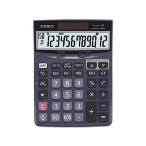 CALCULATOR, CASIO, 12 DIGIT DISPLAY, LARGE NUMBERS