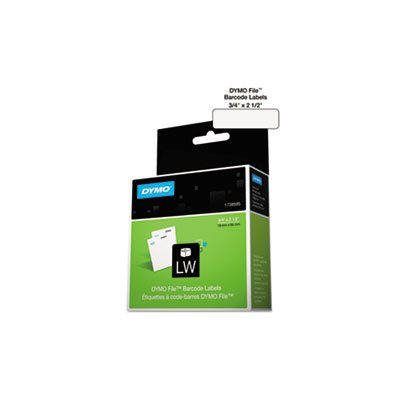 PRINTER, THERMAL, DYMO LabelWriter, Bar Code Labels, .75" x 2.5", White, 450 Labels / Roll