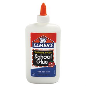 GLUE, ELMER'S, WASHABLE, 7.62 OZ, LIQUID