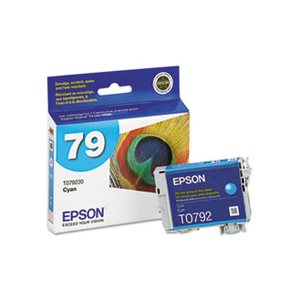 CARTRIDGE, EPSON, T079220 (79) Claria Ink, Cyan