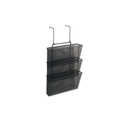 ORGANIZER, FELLOWES, Mesh, Partition Additions, Three-File Pocket, 12.625" x 16.75", Black