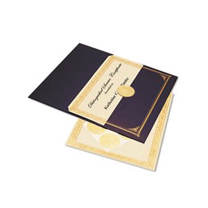 Geographics Foil Certificates 8 12 x 11 Gold Flourish Pack Of 12