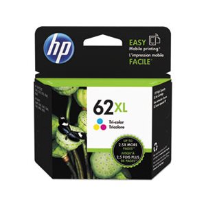 CARTRIDGE, INK, HP 62XL, (C2P07AN), High Yield, Tri-color, Original