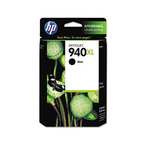 CARTRIDGE, INK, HP 940XL, (C4906AN), High Yield, Black, Original