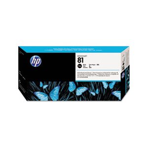 PRINTHEAD, W /  CLEANER, HP 81 (C4950A), Black 