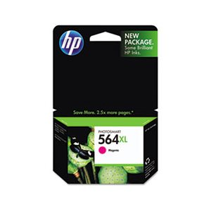 CARTRIDGE, INK, HP 564XL, (CB324WN), High Yield, Magenta, OriginaL