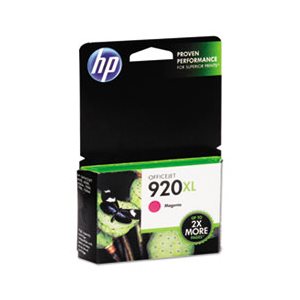 CARTRIDGE, INK, HP 920XL, (CD973AN), High Yield, Magenta, Original