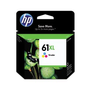 CARTRIDGE, INK, HP 61XL, (CH564WN), High Yield, Tri-color, Original 