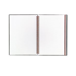 NOTEBOOK, Twin Wire, Poly Cover, Legal Rule, 11.75" x 8.25", 70 Sheets