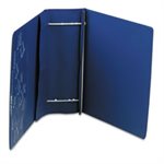 POST BINDER, Varicap6, Expandable, 1 To 6, 11" x 8.5", Blue