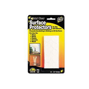 SURFACE PROTECTORS, Scratch Guard, .75" dia, Circular, Clear, 20 / Pack