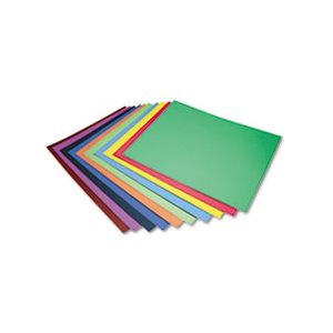 Peacock Four-Ply Railroad Board, 22 x 28, Assorted, 100 / Carton