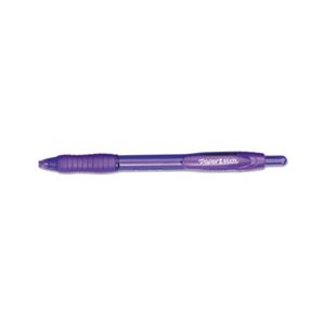 PEN, BALLPOINT, RETRACTABLE, Profile, Purple Ink, Bold, Dozen