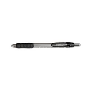 PEN, BALLPOINT, RETRACTABLE, Profile, Black Ink, Bold, Dozen