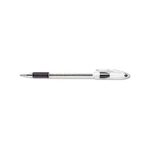 PEN, BALLPOINT, STICK, R.S.V.P., 1mm, Translucent Barrel, Black Ink, 24 / Pack