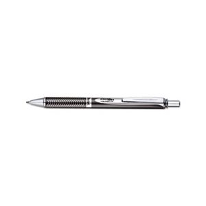 PEN, RETRACTABLE, GEL, EnerGel Alloy RT, .7mm, Black Barrel / Ink