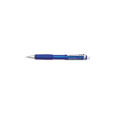 PENCIL, MECHANICAL, PENTEL, Twist-Erase III, 0.5 mm, Blue Barrel