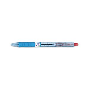 PEN, BALLPOINT, RETRACTABLE, RECYCLED, B2P Bottle-2-Pen, Red Ink, 1mm, Dozen