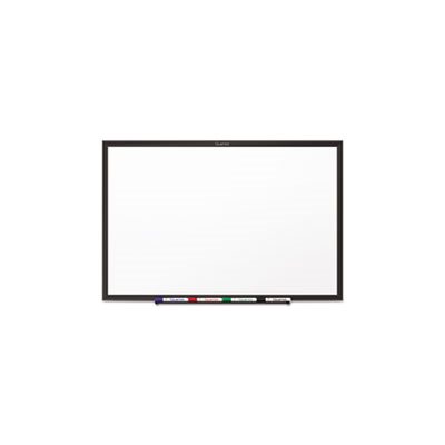 Classic Series Melamine Dry Erase Board, 60 x 36, White Surface, Black Frame