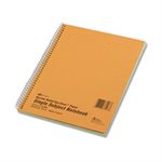 Subject Wirebound Notebook, Narrow / Margin Rule, 10 x 8, Green, 80 Sheets