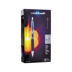 Signo Gel 207 Roller Ball Retractable Pen, Blue Ink, 1mm, Dozen (Open Stock)