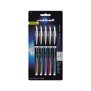 VISION ELITE BLX Series Rollerball Pen, .5 mm, Assorted, 5 / ST