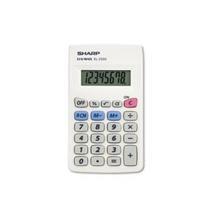 EL233SB Pocket Calculator, 8-Digit LCD