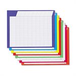 Horizontal Incentive Chart Pack, 28w x 22h, Assorted Colors, 8 / Pack