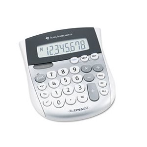 TI-1795SV Minidesk Calculator, 8-Digit LCD