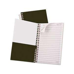 Gold Fibre Personal Notebook, College / Medium, 7 x 5, Classic Green, 100 Sheets