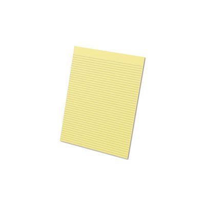 Glue Top Pads, 8 1 / 2 x 11, Canary, 50 Sheets, Dozen