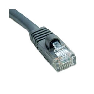 CAT5e Molded Patch Cable, 100 ft., Gray