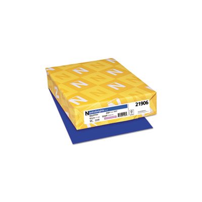 Color Paper, 24lb, 8 1 / 2 x 11, Blast-Off Blue, 500 Sheets