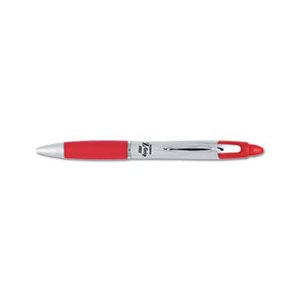 Z-Grip MAX Ballpoint Retractable Pen, Red Ink, Medium, Dozen