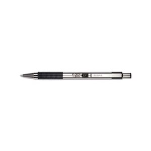 F-301 Ballpoint Retractable Pen, Black Ink, Bold, Dozen